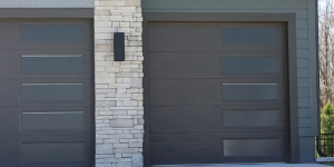 contemporary garage door style