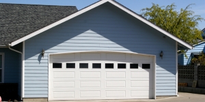 raised garage door style