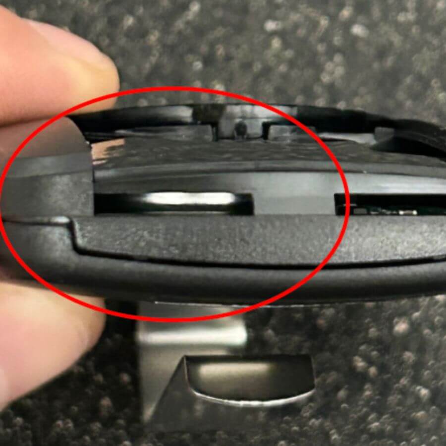 dead coin battery in garage door remote