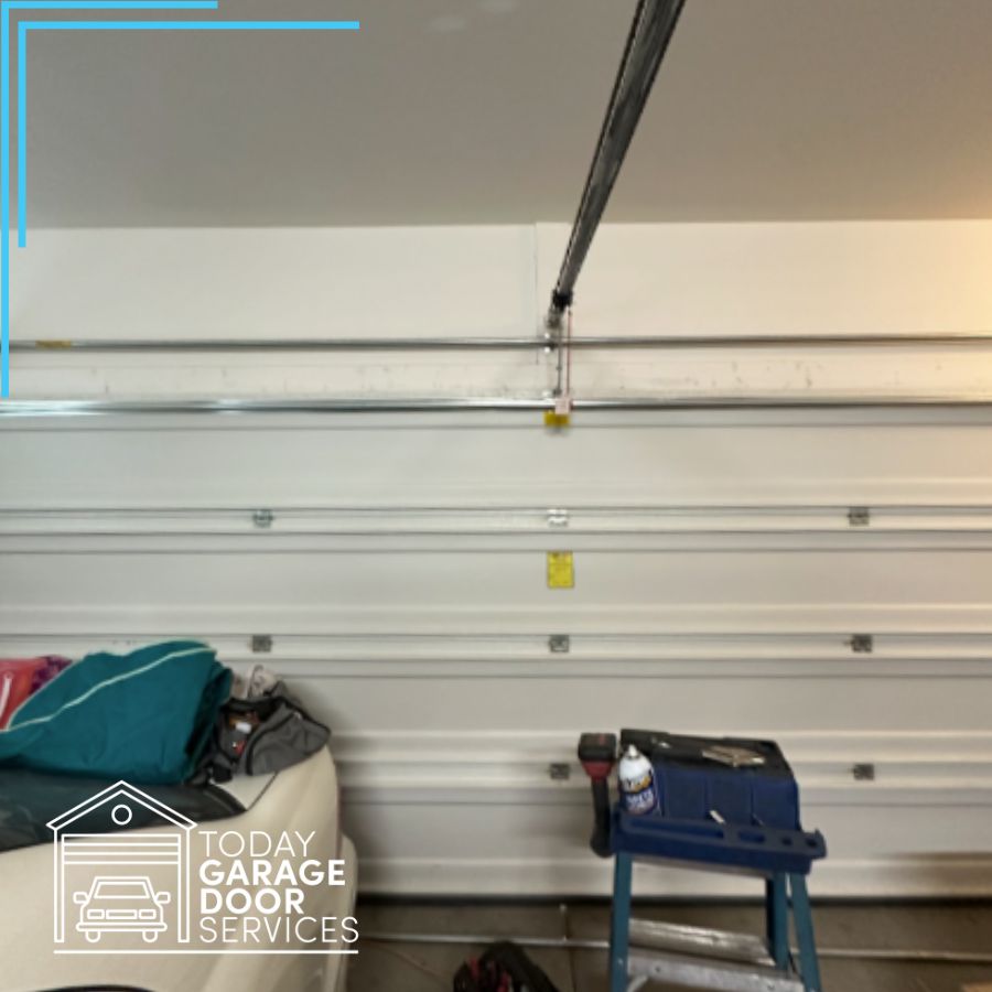 Garage door that isn't properly counterbalanced and not working