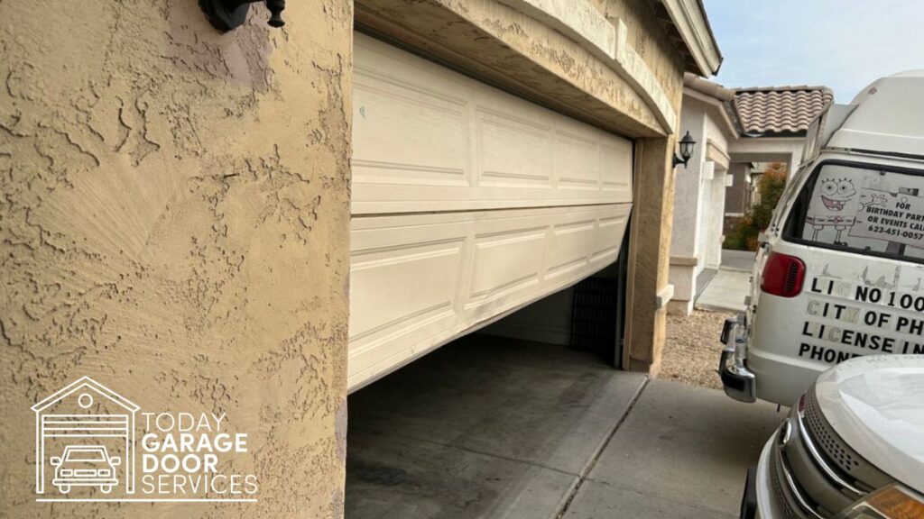 Guide to garage door dents